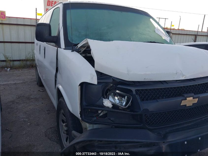 2014 CHEVROLET EXPRESS 1500 WORK VAN - 1GCSGAFX6E1196154
