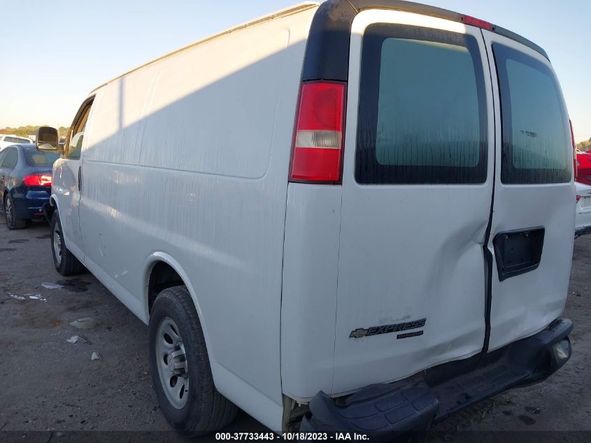2014 CHEVROLET EXPRESS CARGO VAN - 1GCSGAFXLE1196154