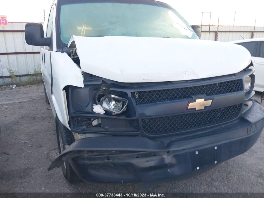 2014 CHEVROLET EXPRESS CARGO VAN - 1GCSGAFXLE1196154