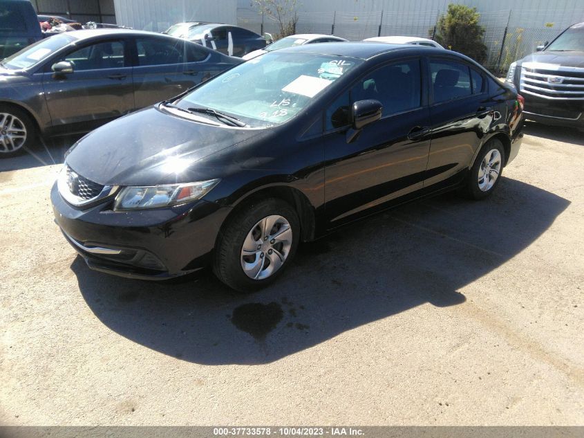 2015 HONDA CIVIC SEDAN LX - 2HGFB2F54FH558779