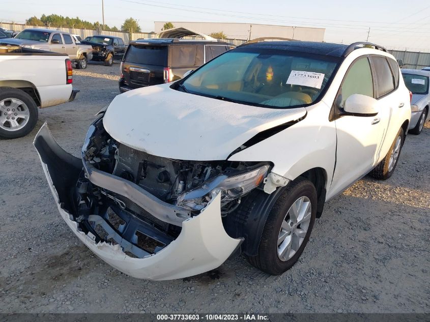 2014 NISSAN MURANO S/SL/SV/LE - JN8AZ1MU0EW420007