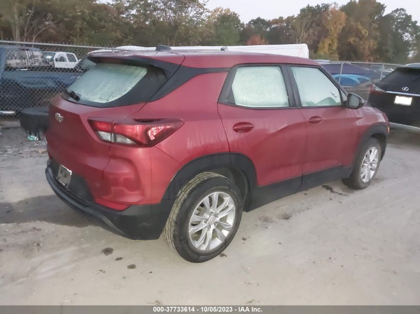 2021 CHEVROLET TRAILBLAZER LS - KL79MMS29MB014469
