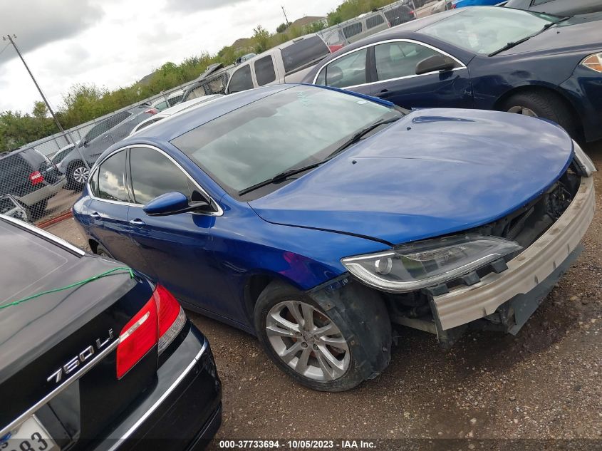 2015 CHRYSLER 200 C - 1C3CCCCG3FN519512