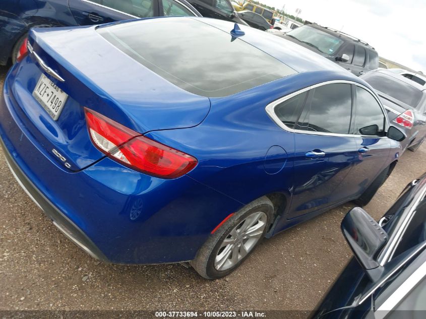 2015 CHRYSLER 200 C - 1C3CCCCG3FN519512