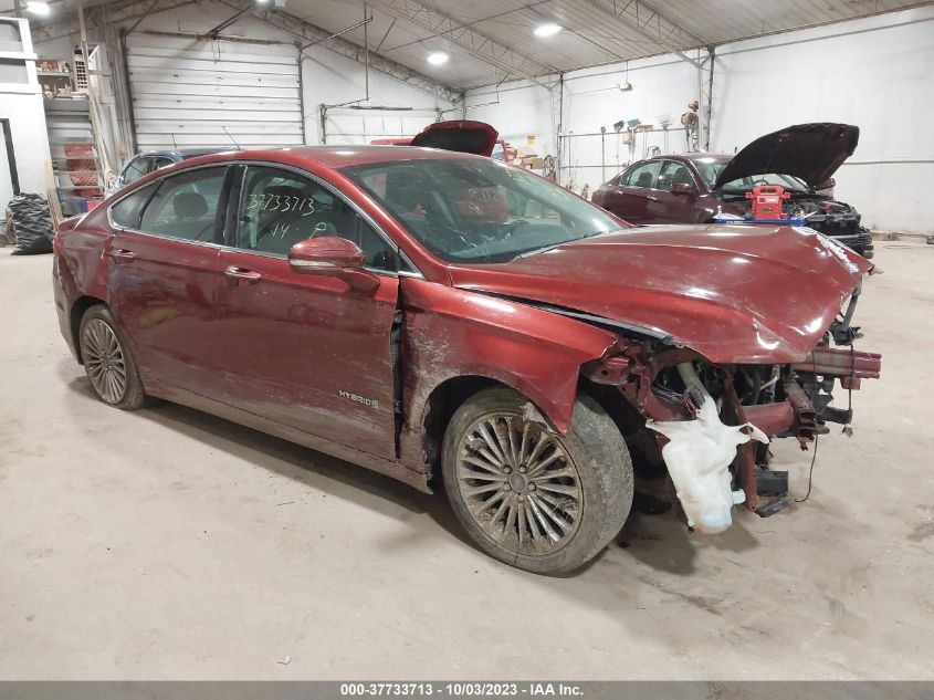 2014 FORD FUSION TITANIUM HYBRID - 3FA6P0RU7ER100251