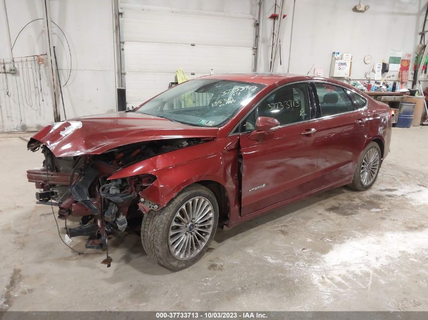 2014 FORD FUSION TITANIUM HYBRID - 3FA6P0RU7ER100251