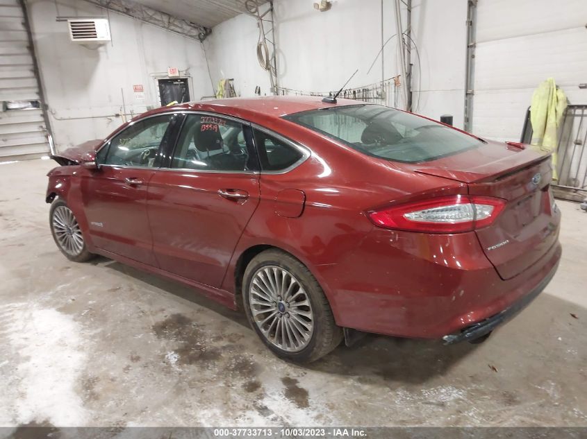 2014 FORD FUSION TITANIUM HYBRID - 3FA6P0RU7ER100251