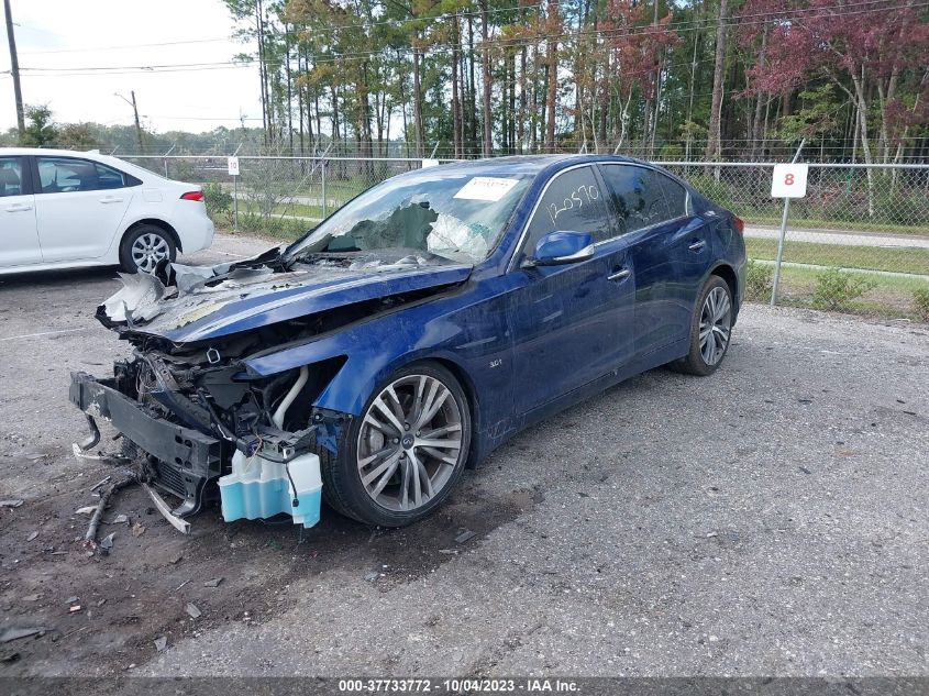 2018 INFINITI Q50 3.0T SPORT - JN1EV7AP6JM352198