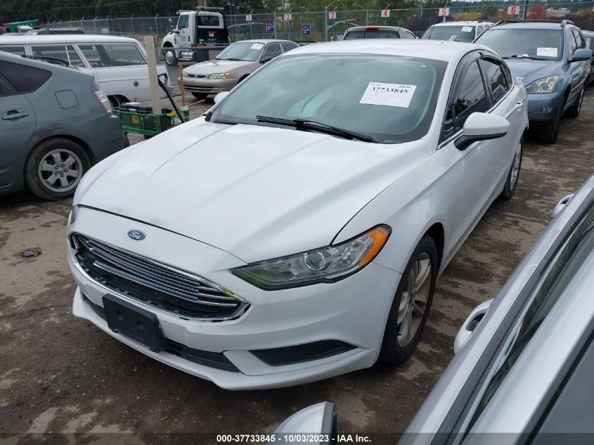 2018 FORD FUSION SE - 3FA6P0HD4JR145353