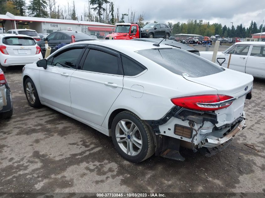 2018 FORD FUSION SE - 3FA6P0HD4JR145353