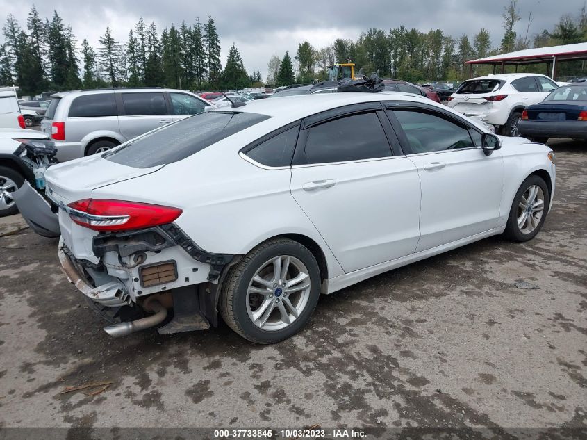 2018 FORD FUSION SE - 3FA6P0HD4JR145353