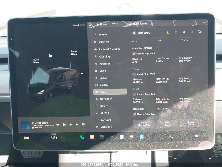 2022 TESLA MODEL 3 - 5YJ3E1EA9NF360690