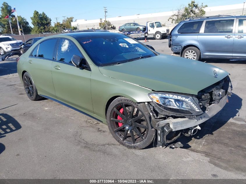 2016 MERCEDES-BENZ AMG S 63 4MATIC - WDDUG7JB5GA236708
