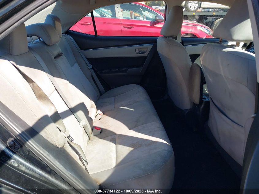 2015 TOYOTA COROLLA L/LE/S/S PLUS/LE PLUS - 2T1BURHE0FC400625