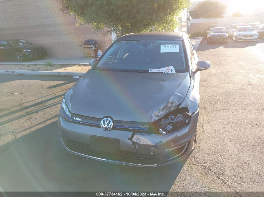 2015 VOLKSWAGEN E-GOLF SEL PREMIUM - WVWPP7AU7FW908472