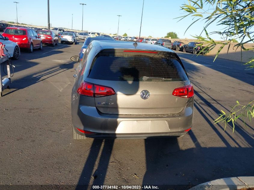 2015 VOLKSWAGEN E-GOLF SEL PREMIUM - WVWPP7AU7FW908472