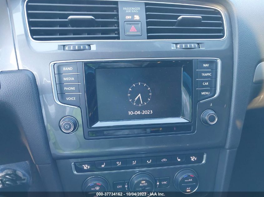 2015 VOLKSWAGEN E-GOLF SEL PREMIUM - WVWPP7AU7FW908472