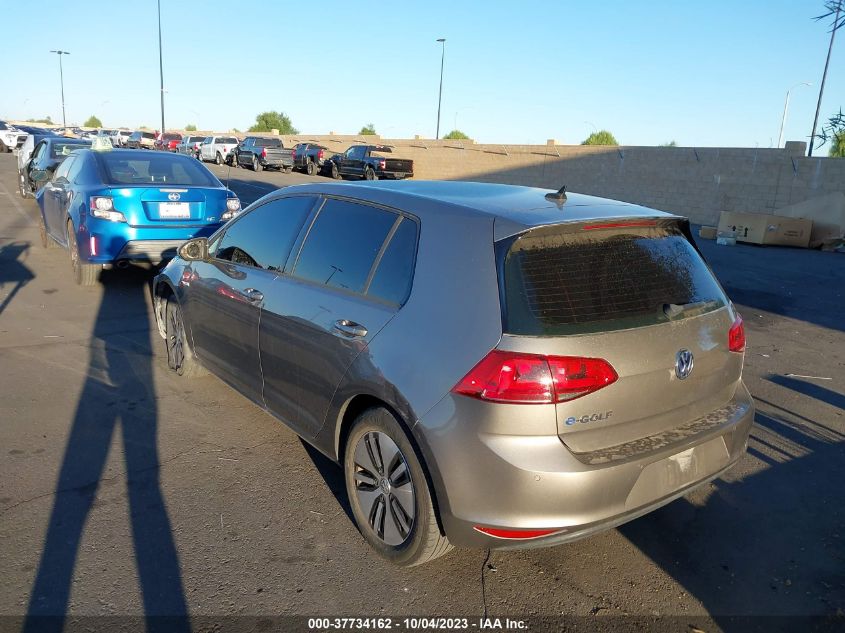 2015 VOLKSWAGEN E-GOLF SEL PREMIUM - WVWPP7AU7FW908472