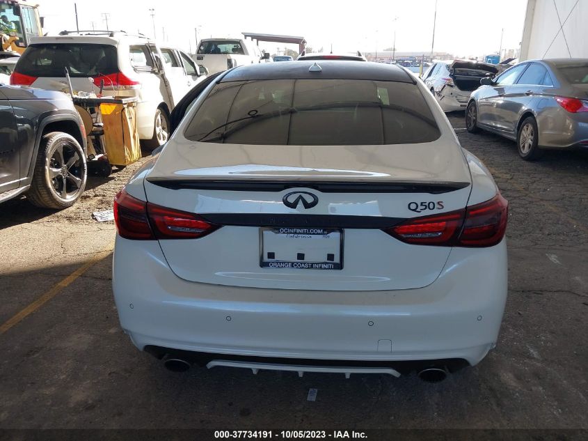 JN1FV7APXLM630706 Infiniti Q50 RED SPORT 400 16