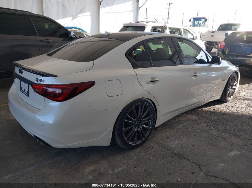 JN1FV7APXLM630706 Infiniti Q50 RED SPORT 400 4