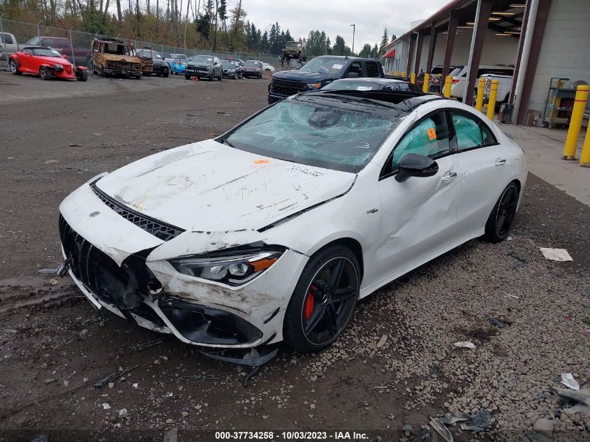 2023 MERCEDES-BENZ AMG CLA 45 W1K5J5DB5PN412557