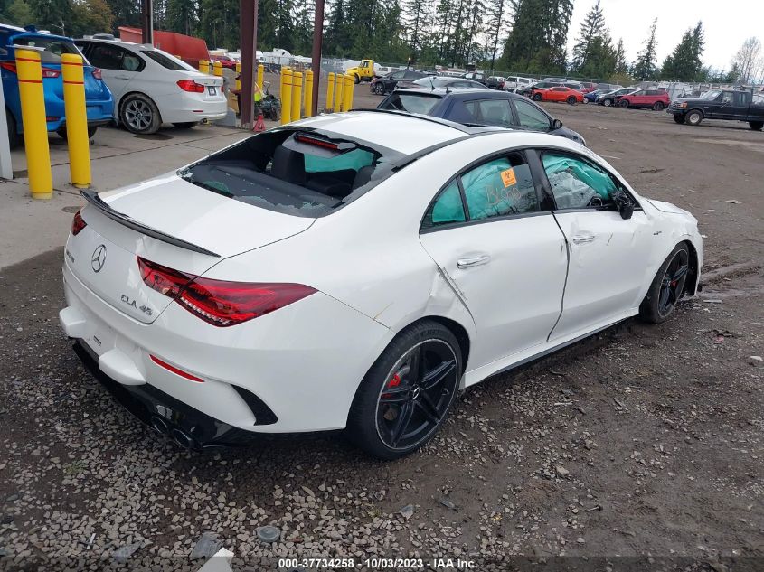 2023 MERCEDES-BENZ AMG CLA 45 W1K5J5DB5PN412557