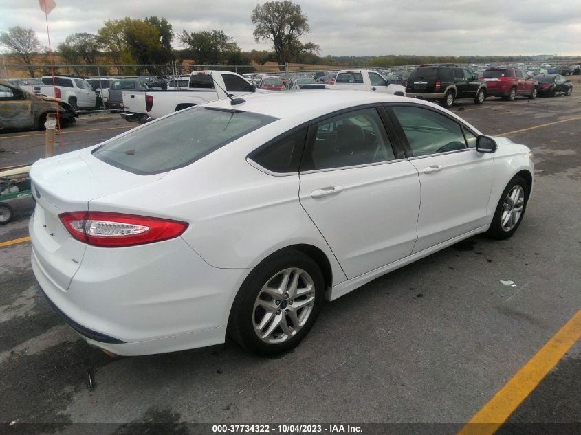 2014 FORD FUSION SE - 1FA6P0H73E5391541