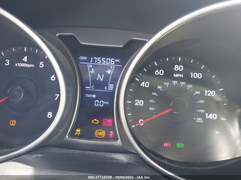 2013 HYUNDAI VELOSTER W/GRAY INT - KMHTC6AD7DU087575