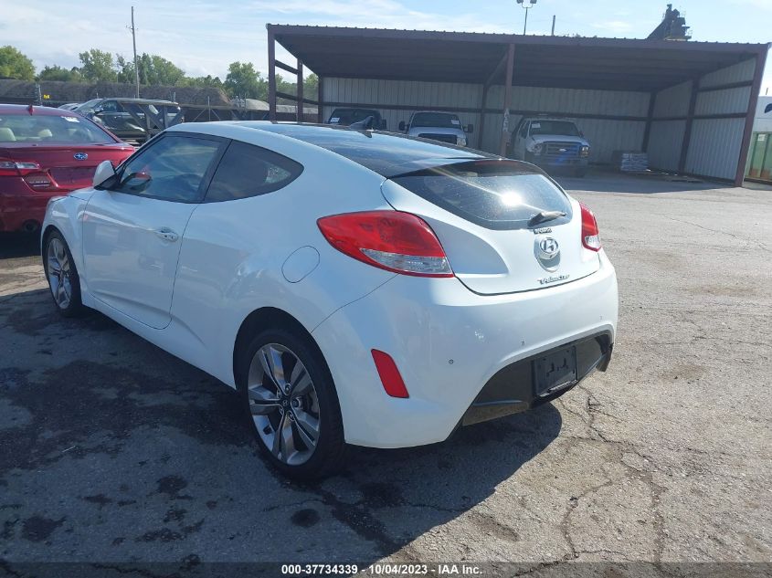 2013 HYUNDAI VELOSTER W/GRAY INT - KMHTC6AD7DU087575