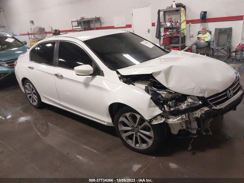 2014 HONDA ACCORD SEDAN SPORT - 1HGCR2F50EA068416