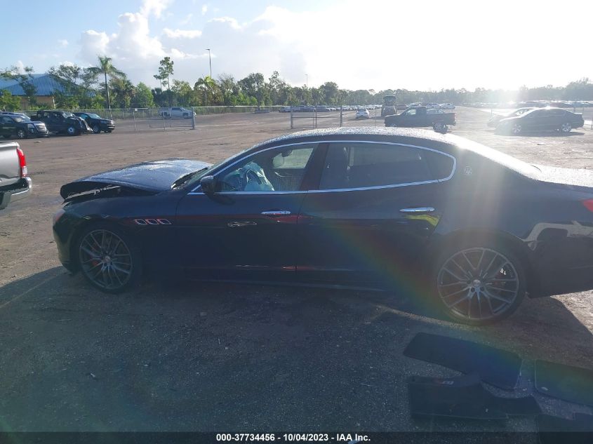 2014 MASERATI QUATTROPORTE GTS ZAM56PPA6E1083426