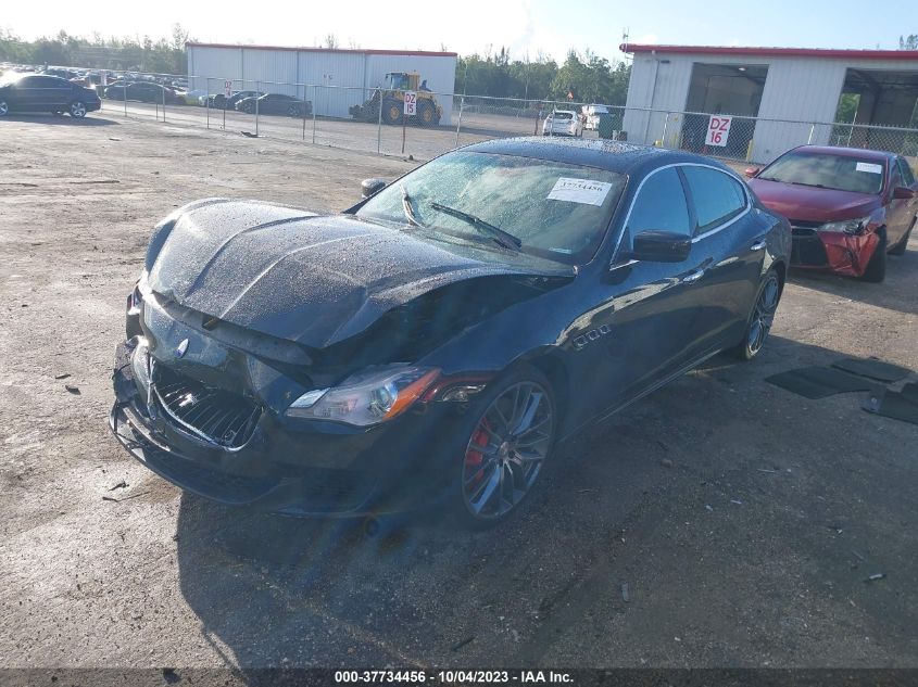 2014 MASERATI QUATTROPORTE GTS ZAM56PPA6E1083426