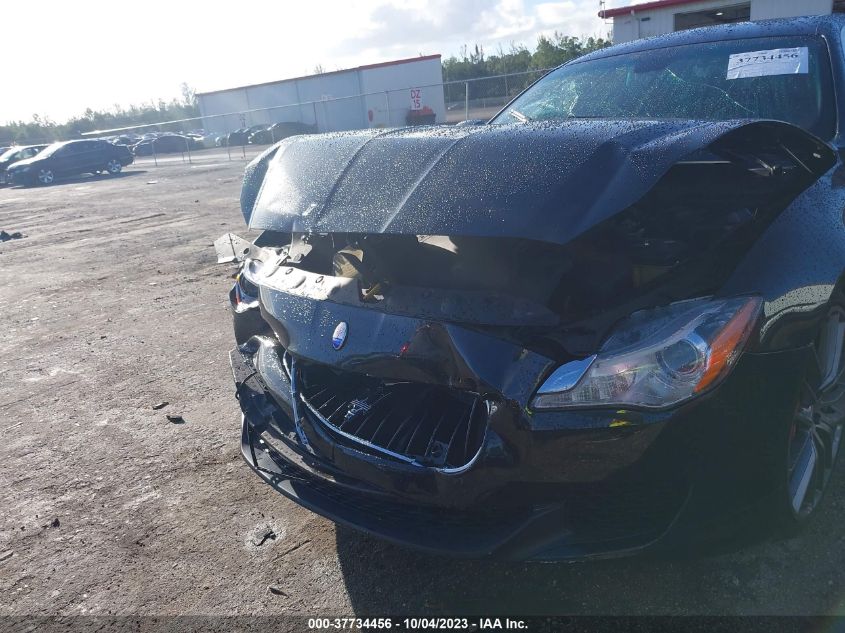 2014 MASERATI QUATTROPORTE GTS ZAM56PPA6E1083426