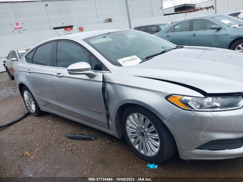 2015 FORD FUSION SE HYBRID - 3FA6P0LU2FR201188