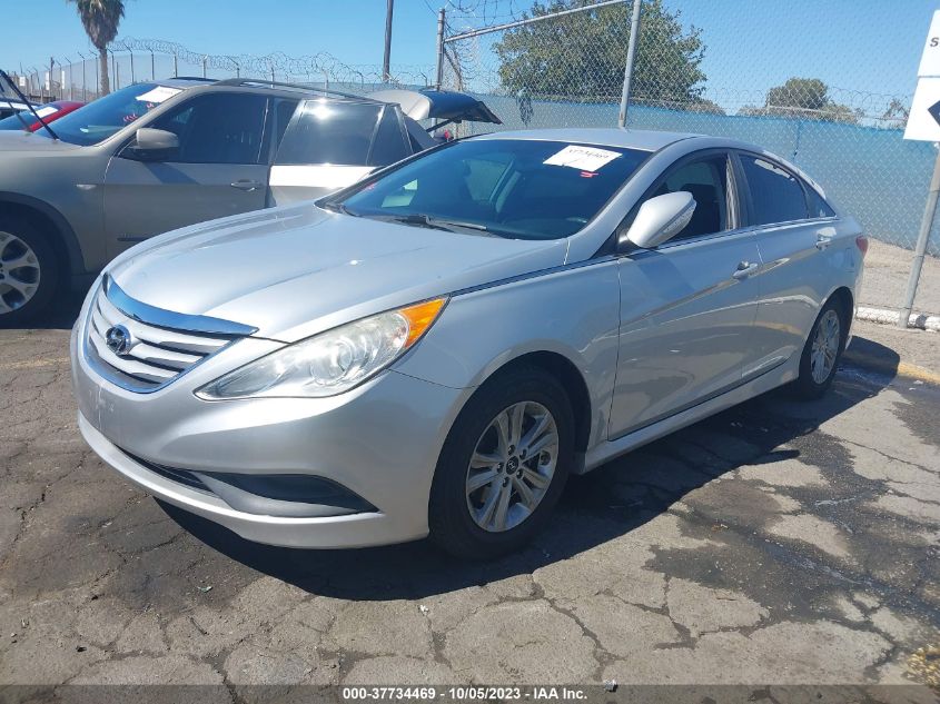 2014 HYUNDAI SONATA GLS - 5NPEB4AC6EH861001