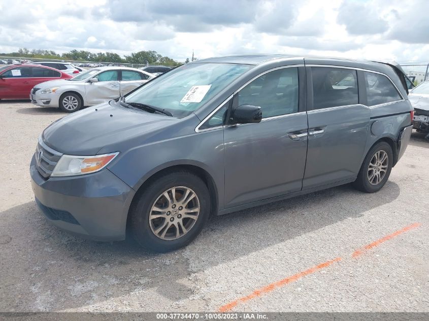 2013 HONDA ODYSSEY EX-L - 5FNRL5H62DB022853
