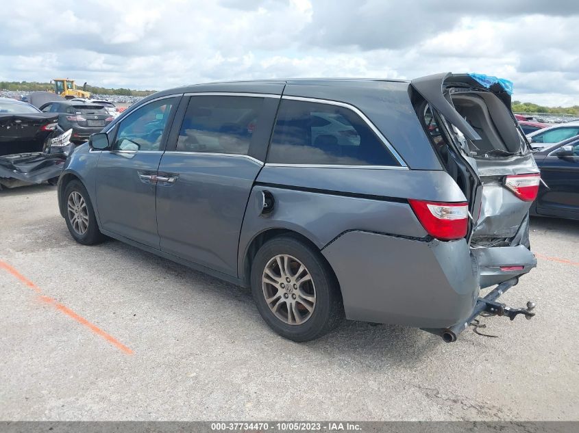 2013 HONDA ODYSSEY EX-L - 5FNRL5H62DB022853