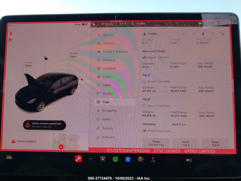 2021 TESLA MODEL 3 STANDARD RANGE PLUS - 5YJ3E1EA4MF994200