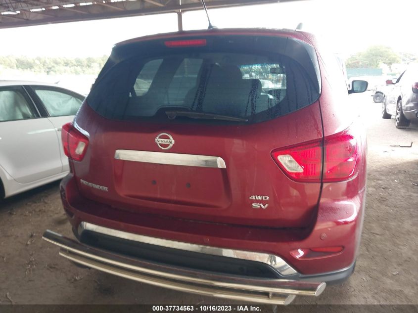2018 NISSAN PATHFINDER S/SV/SL/PLATINUM - 5N1DR2MM7JC645045
