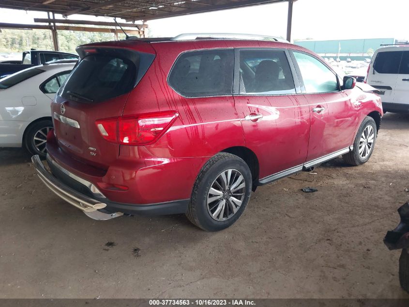 2018 NISSAN PATHFINDER S/SV/SL/PLATINUM - 5N1DR2MM7JC645045
