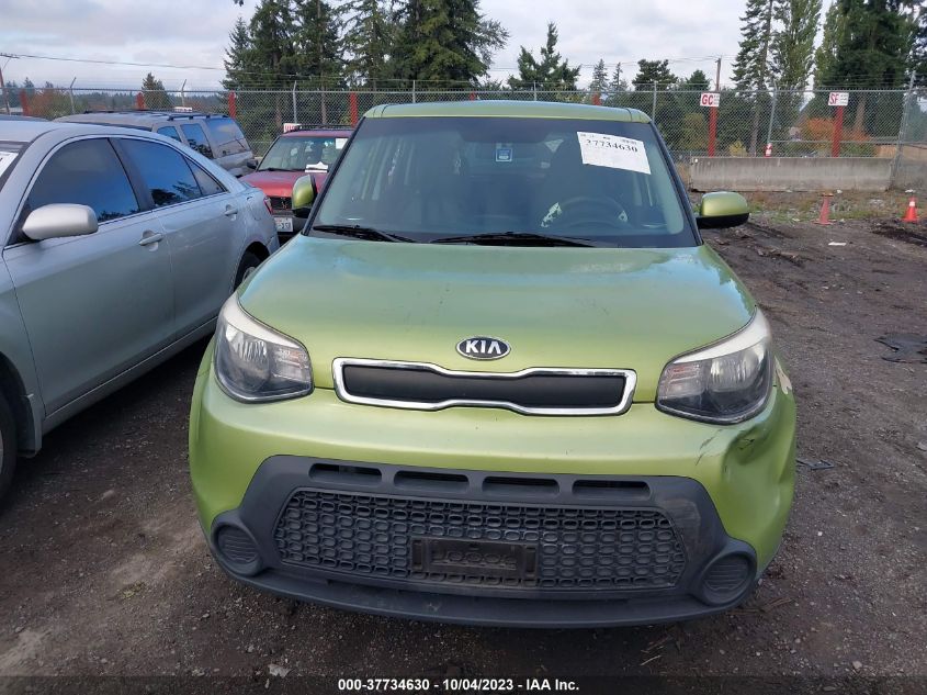 2015 KIA SOUL BASE - KNDJN2A24F7750020
