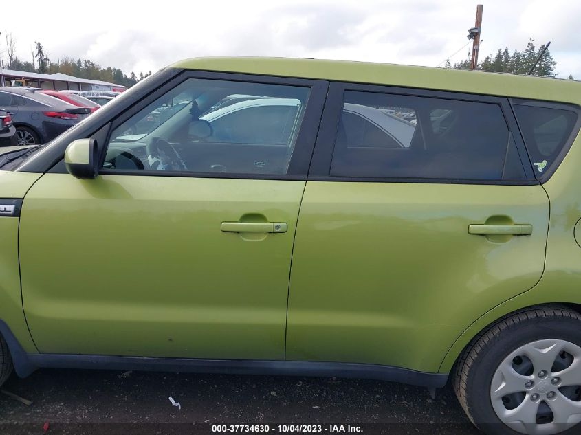 2015 KIA SOUL BASE - KNDJN2A24F7750020