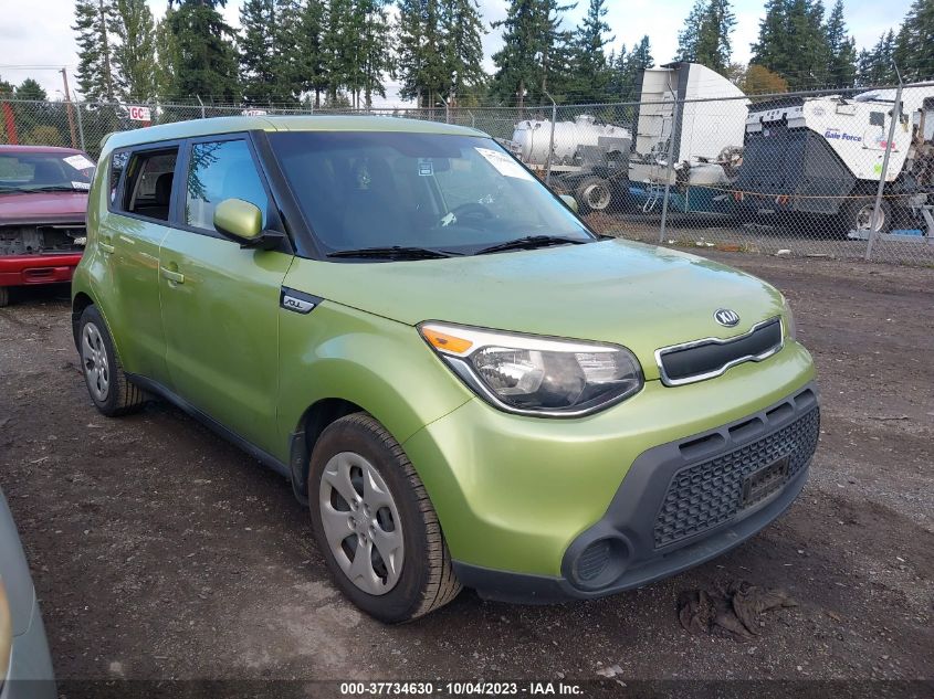 2015 KIA SOUL BASE - KNDJN2A24F7750020