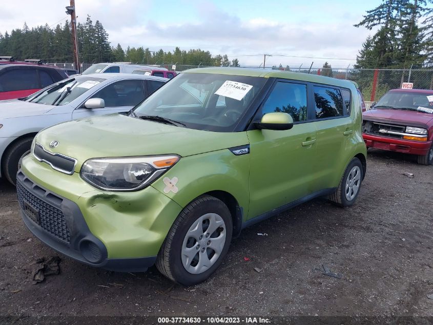 2015 KIA SOUL BASE - KNDJN2A24F7750020