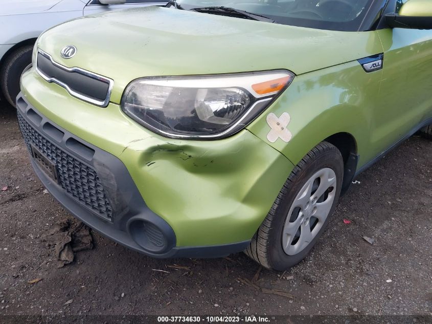 2015 KIA SOUL BASE - KNDJN2A24F7750020