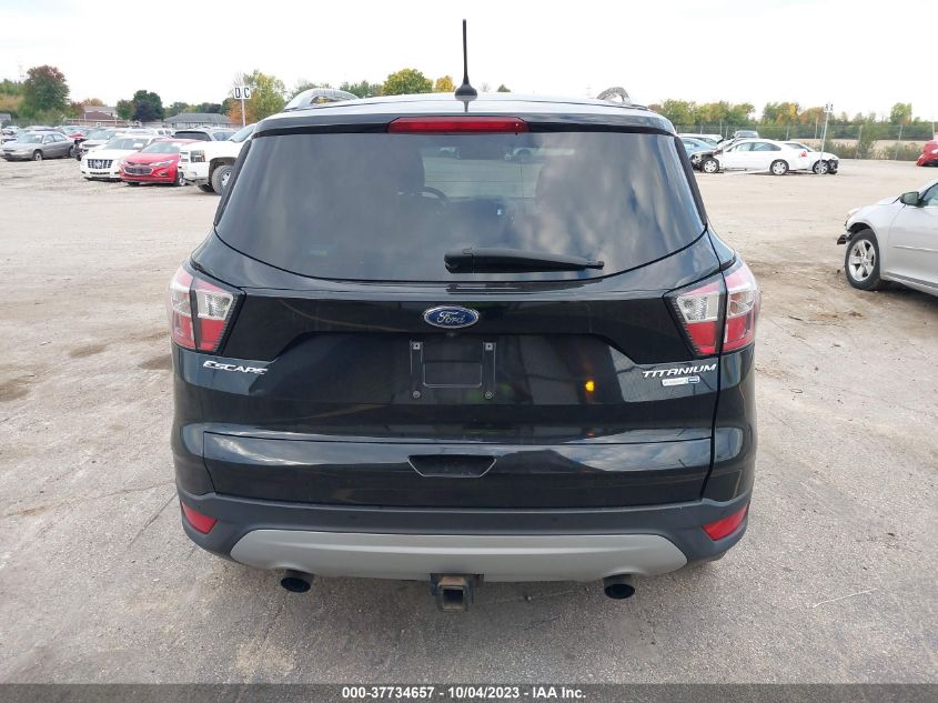 2018 FORD ESCAPE TITANIUM - 1FMCU9J96JUB10589