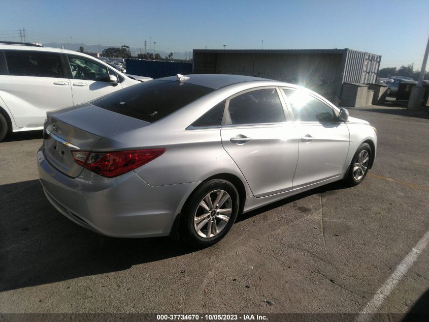 2013 HYUNDAI SONATA GLS PZEV - 5NPEB4AC4DH630225