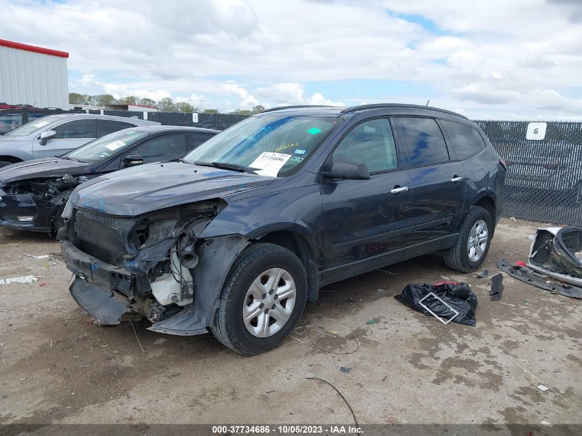 2014 CHEVROLET TRAVERSE LS - 1GNKRFED0EJ208871