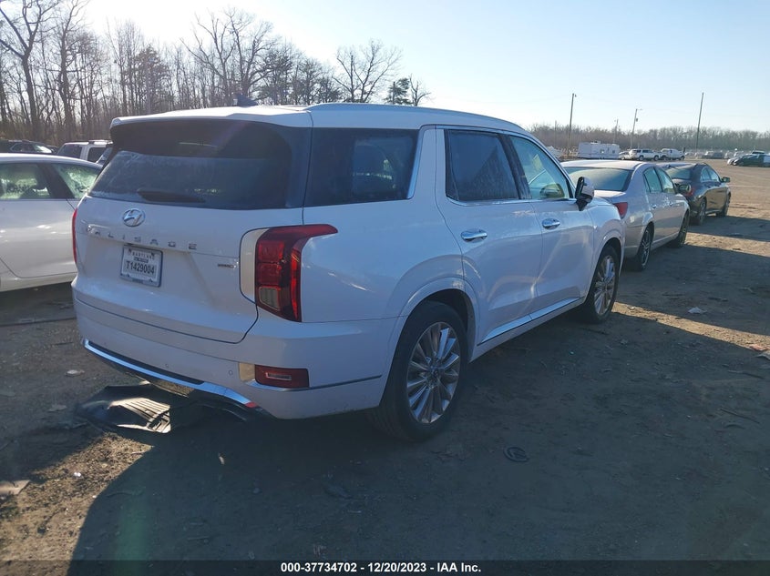 VIN KM8R5DHE4LU102362 2020 HYUNDAI PALISADE LIMITED