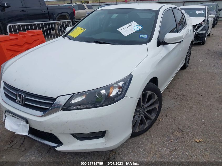 2014 HONDA ACCORD SEDAN SPORT - 1HGCR2F58EA100030